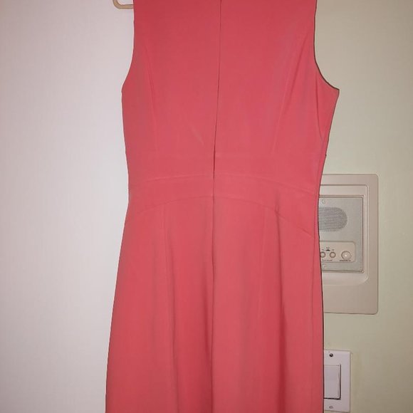 Peach A line Dress - Picture 1 of 2